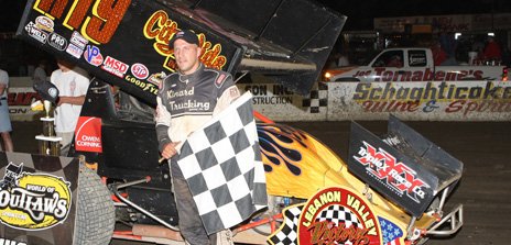Doug Esh Wins at Lebanon Valley | World of Outlaws
