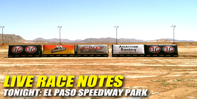 041613 SP LIVE RACE NOTES