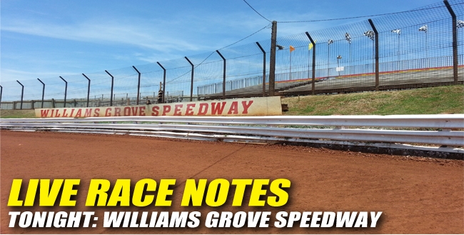 05172013 WilliamsGrove RaceNotes