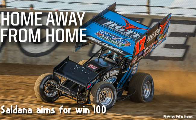Eagle Raceway always Special for Saldana