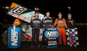 Ian Madsen wins at Thunderbowl Raceway in Tulare on March 9, 2019