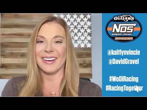 Kaitlyn Vincie Interviews David Gravel | World of Outlaws