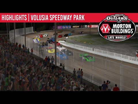 World of Outlaws Morton Buildings Late Models Volusia Speedway Park, May 4th, 2020 | HIGHLIGHTS