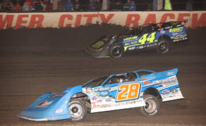 Dennis Erb races at Farmer City