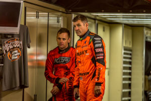 Ian and Kerry Madsen pit