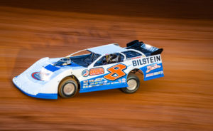 Kyle Strickler races around Bristol 