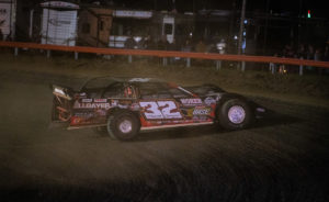 Bobby Pierce celebrates win