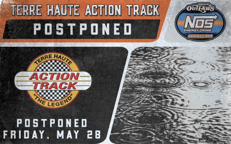 RAINED OUT: World of Outlaws at Terre Haute Action Track Postponed