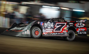 Weiss on the backstretch at Boone