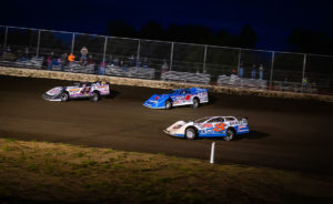 Sheppard, Strickler and Madden Battle for position