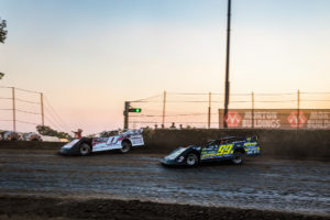 Eckert and Heckenast Battle for the lead