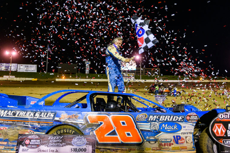 TUNE UP THE BAND: Erb scores first win of 2021 at Circle City