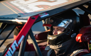 Pierce prepares to race at Farmer City