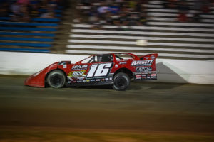 Bruening finishes third