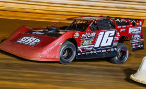 Tyler Bruening races at Volunteer