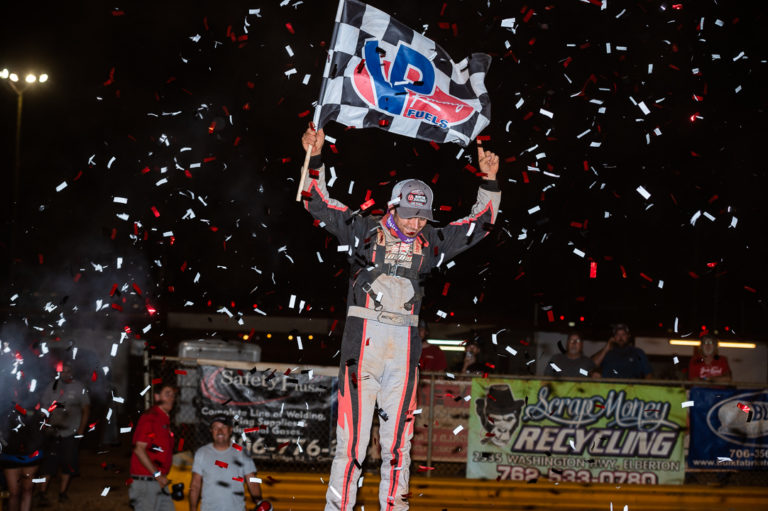 RED CLAY REDEMPTION: Watkins scores first career World of Outlaws win at Lavonia