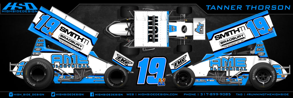 Tanner Thorson's 2022 Sprint Car