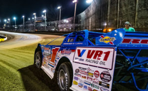 Sheppard gets ready to hit the track at Volusia Speedway Park