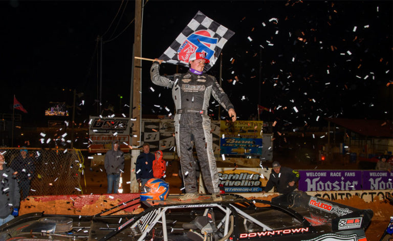 DOWNTOWN DREAM: Brown Scores First Career World of Outlaws Win at Cherokee