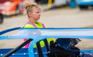 Heather Lyne, 2021 World of Outlaws Crew Chief of the Year