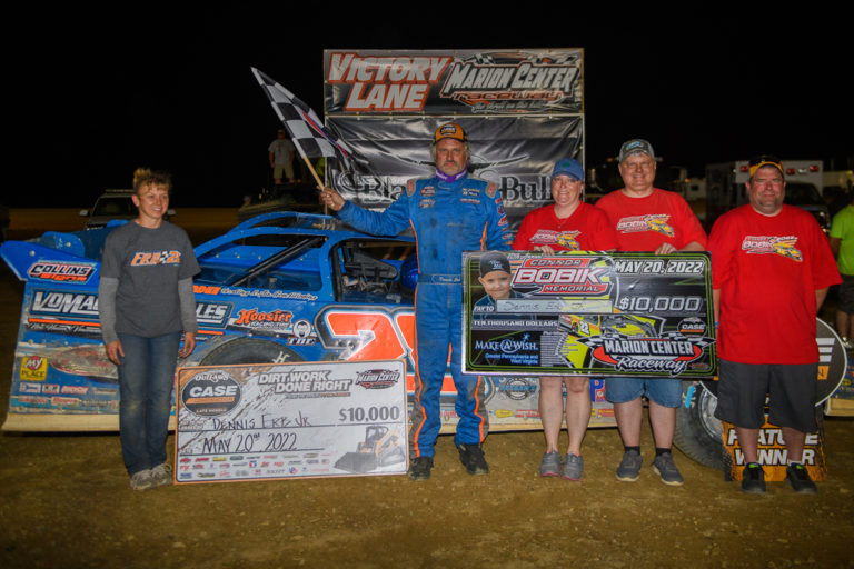 DENNIS STRIKES BACK: Erb Wins Connor Bobik Memorial at Marion Center