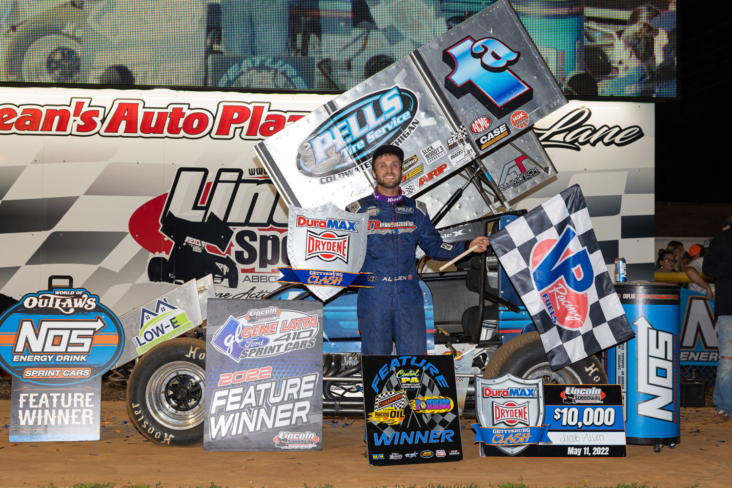 LINCOLN LEGACY: Jacob Allen & Shark Racing Score Special Win at Home ...