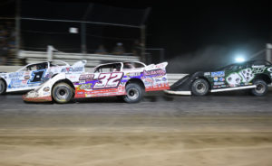 Bobby Pierce races Jason Feger