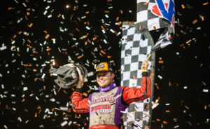 Pierce celebrates win at Tri-City