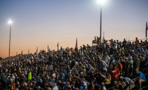 Crowd at Tri-City Speedway