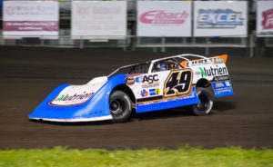 Jonathan Davenport races at Boone Speedway
