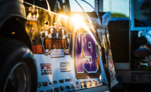 Ryan Gustin's car at Red Cedar