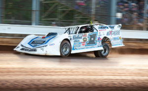 Josh Richards races at Sharon Speedway