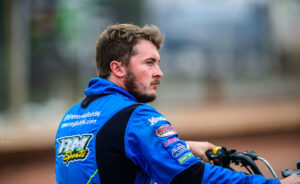 Tanner English on his pit bike