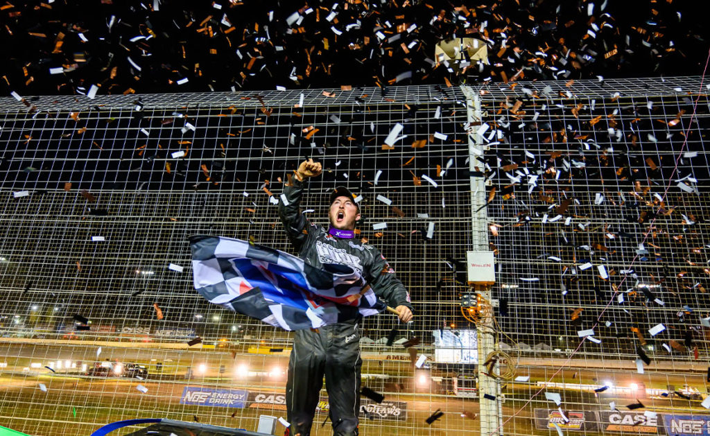 Tanner English wins at Charlotte