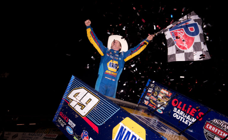 Brad Sweet Celebrating