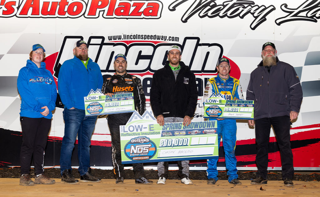 Carson Macedo Celebrating Spring Showdown