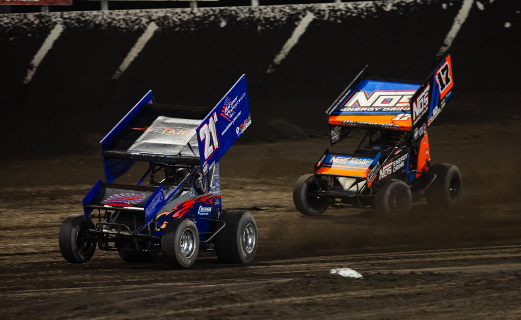 Brady Bacon and Sheldon Haudenschild