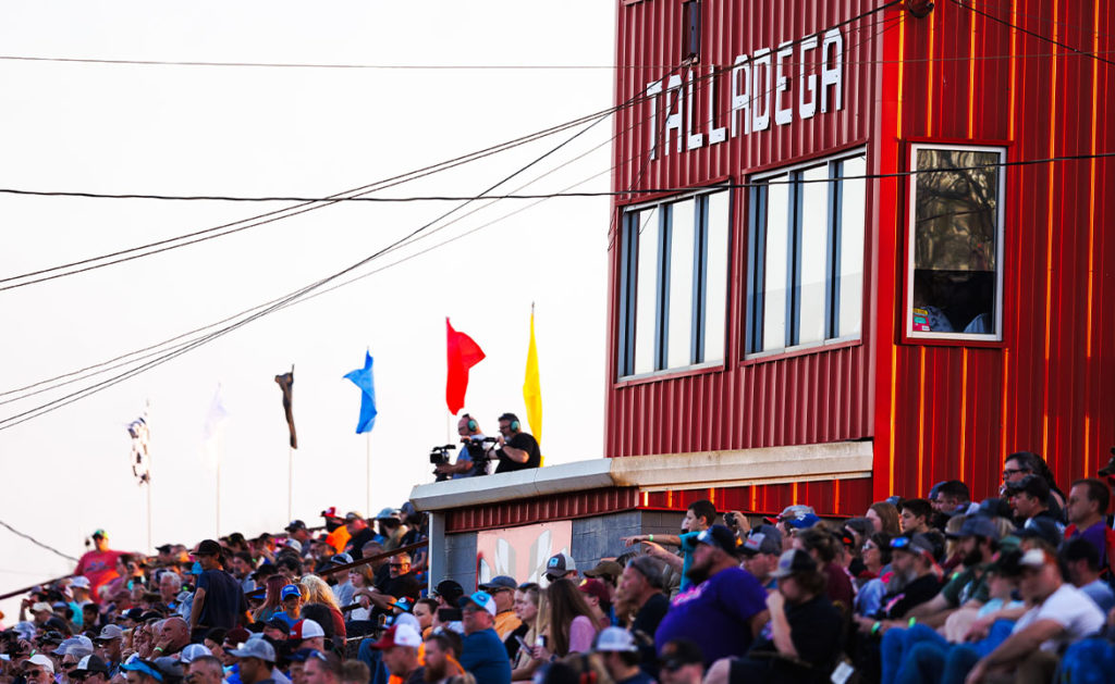 The Press Box at Talladega Short Track