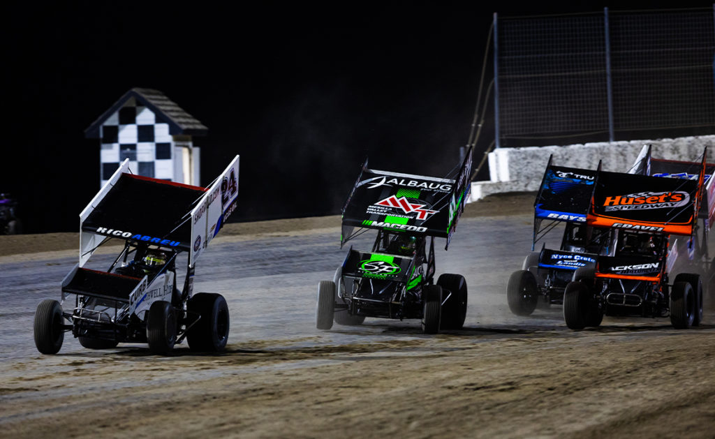 Rico Abreu, Carson Macedo, David Gravel