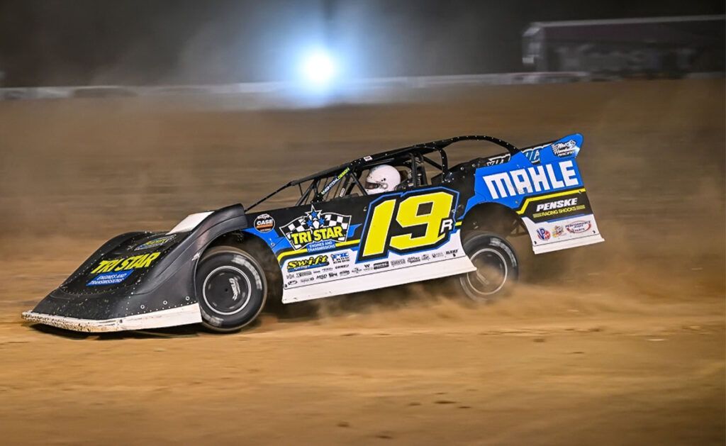 Ryan Gustin at Marion Center Raceway