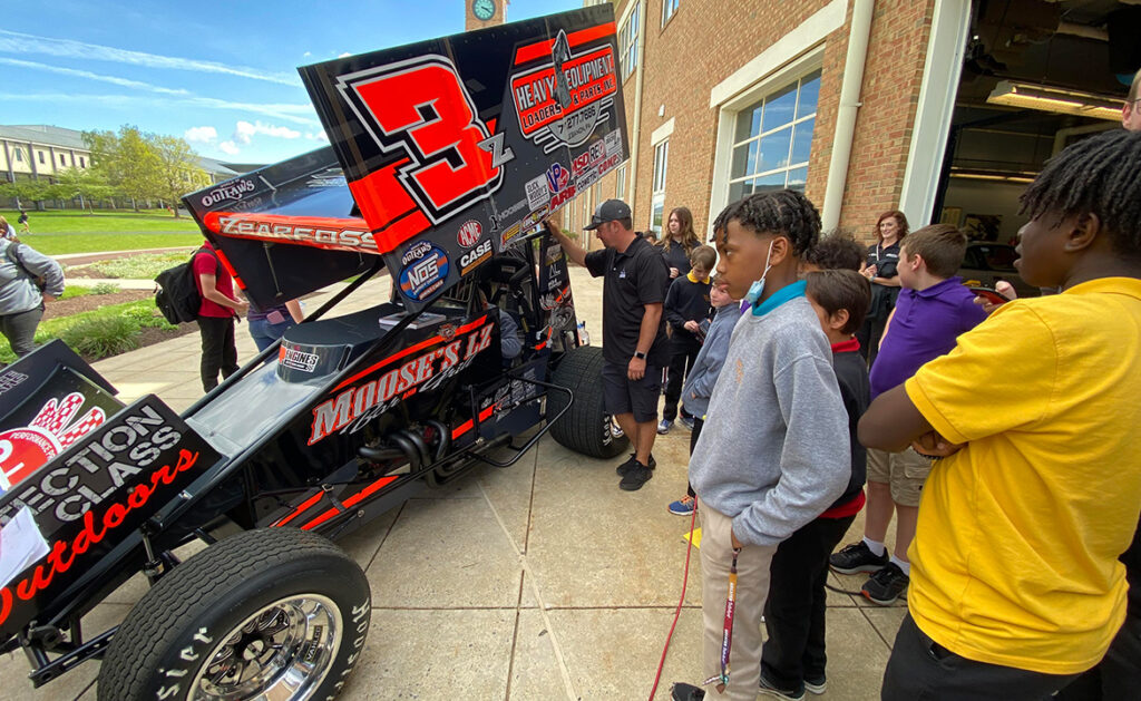 Brock Zearfoss Milton Hershey School visit