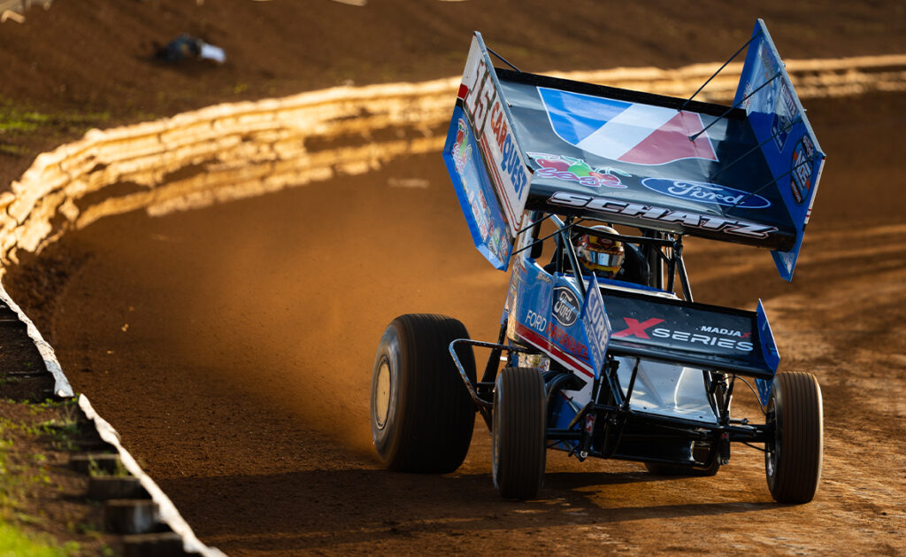Donny Schatz at Lincoln Speedway