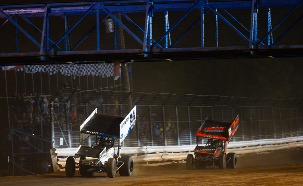 Rico Abreu races ahead of David Gravel
