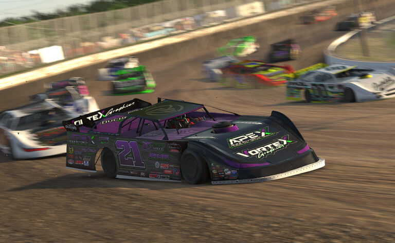 iRacing World of Outlaws ButtKicker Late Model Series Kicks Off Battle for $25,000 Monday at Volusia