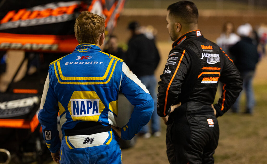 Brad Sweet and David Gravel talking