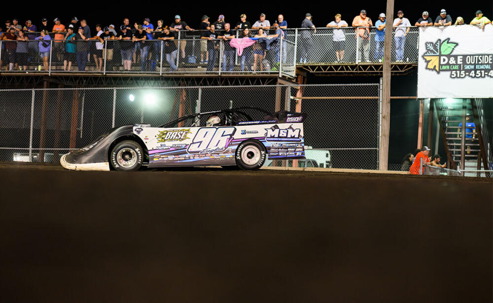 Tanner English hits the track at Boone Speedway