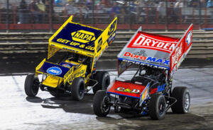 Brad Sweet races Logan Schuchart