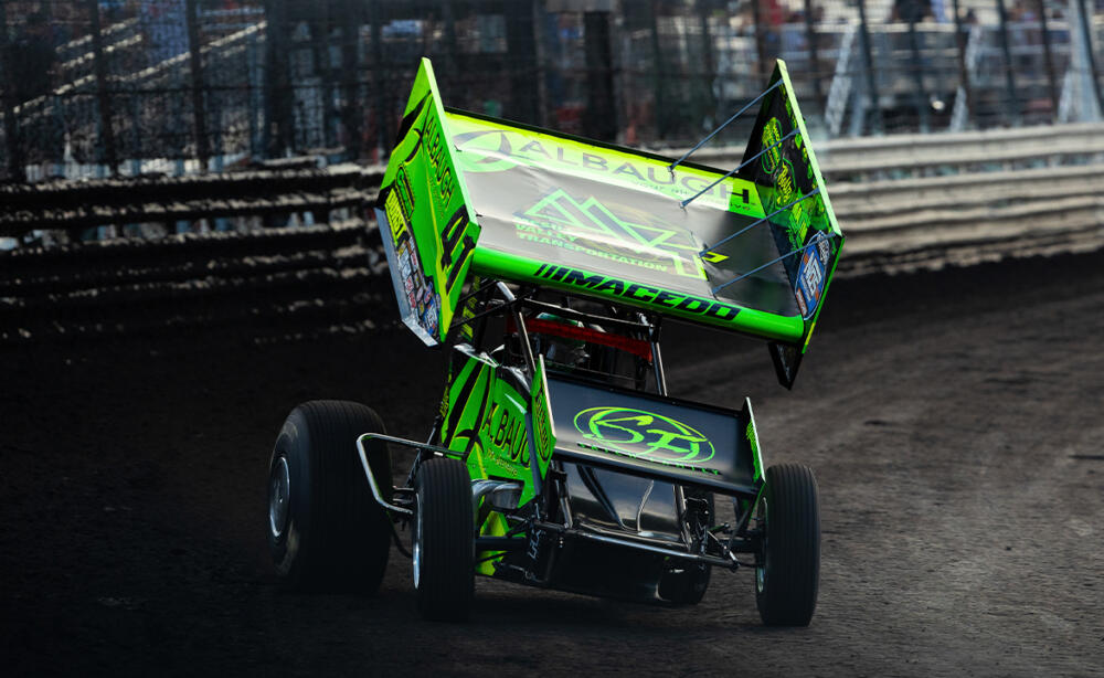Carson Macedo races around Knoxville in 2022