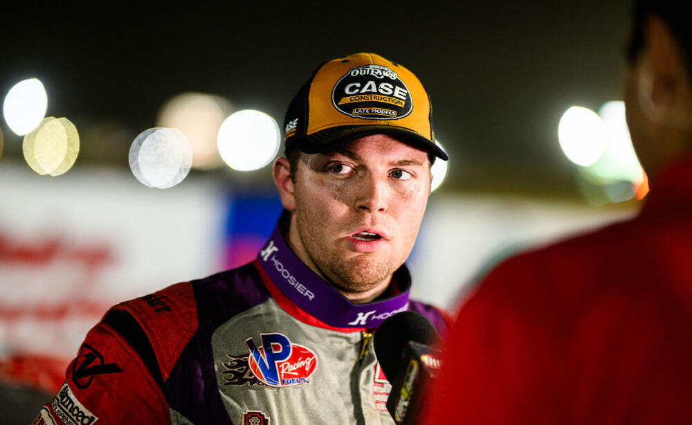 Bobby Pierce chats with Connor Wade