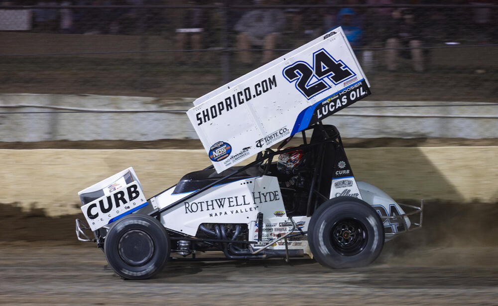 Rico Abreu racing at Eldora Speedway
